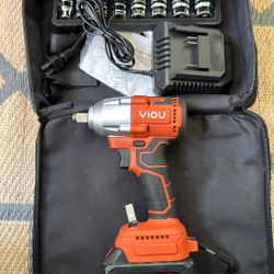 YIOU 20 V Cordless Impact Wrench 1/2” torque 320 Nm. 3.0A La