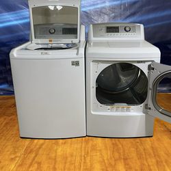 .LG Washer And Electric Dryer Free deliver and install 6 Month Warranty