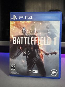 Battlefield 1 (Sony PlayStation 4, 2016) 