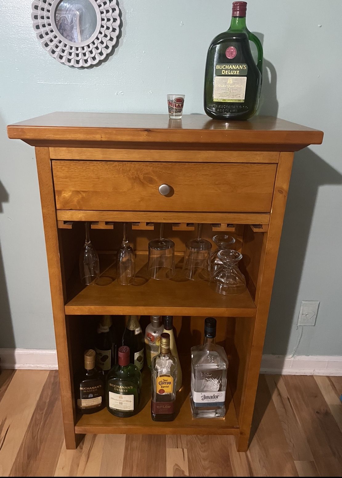 Solid Oak Wine Bar