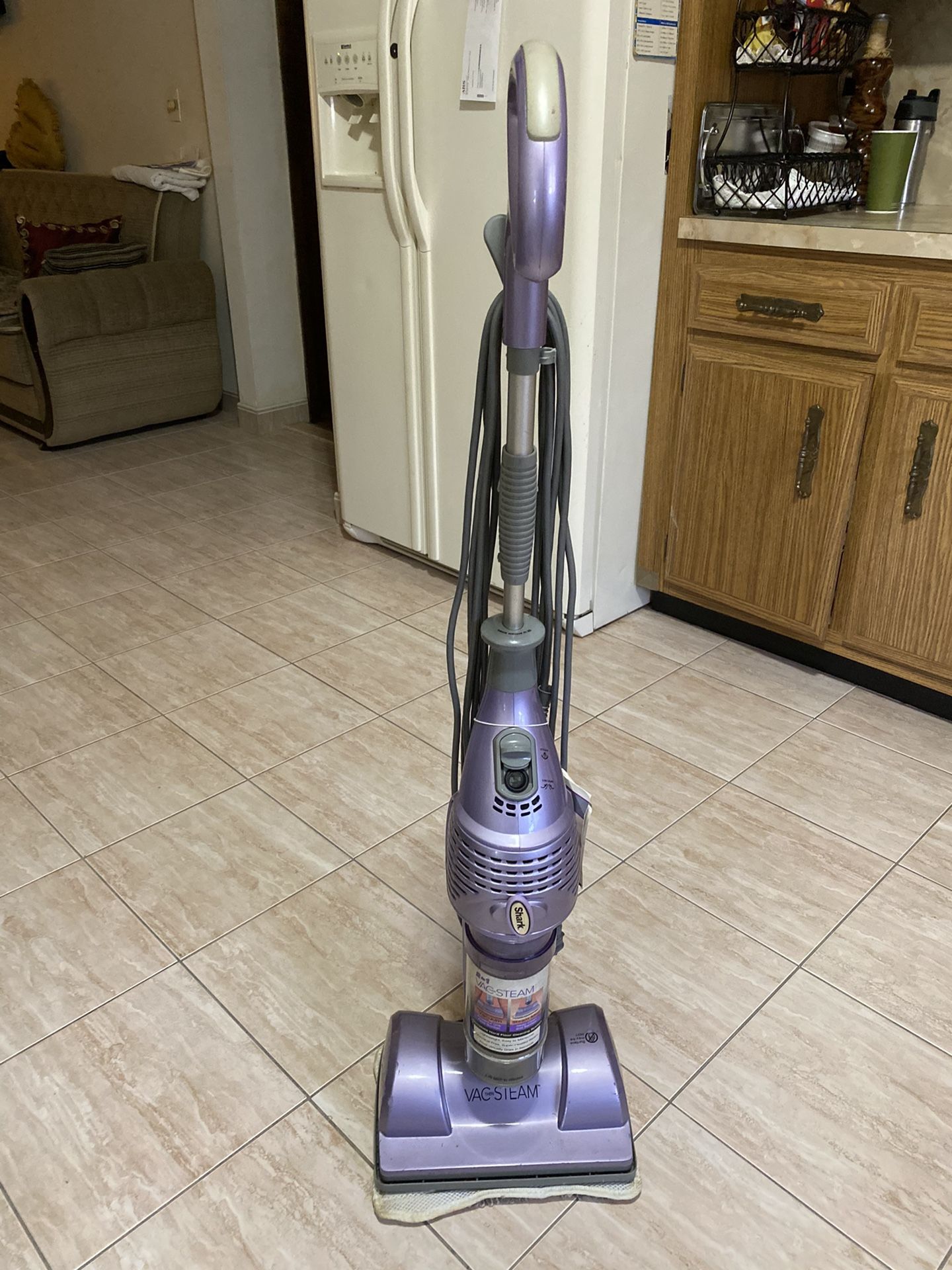 Shark vagsteam vacuumed and floor steam