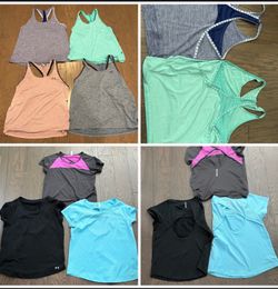 Women’s Under Armour shirt and tank top lot of 7, size medium