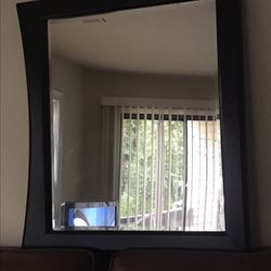 Mirror Nightstand Side Table