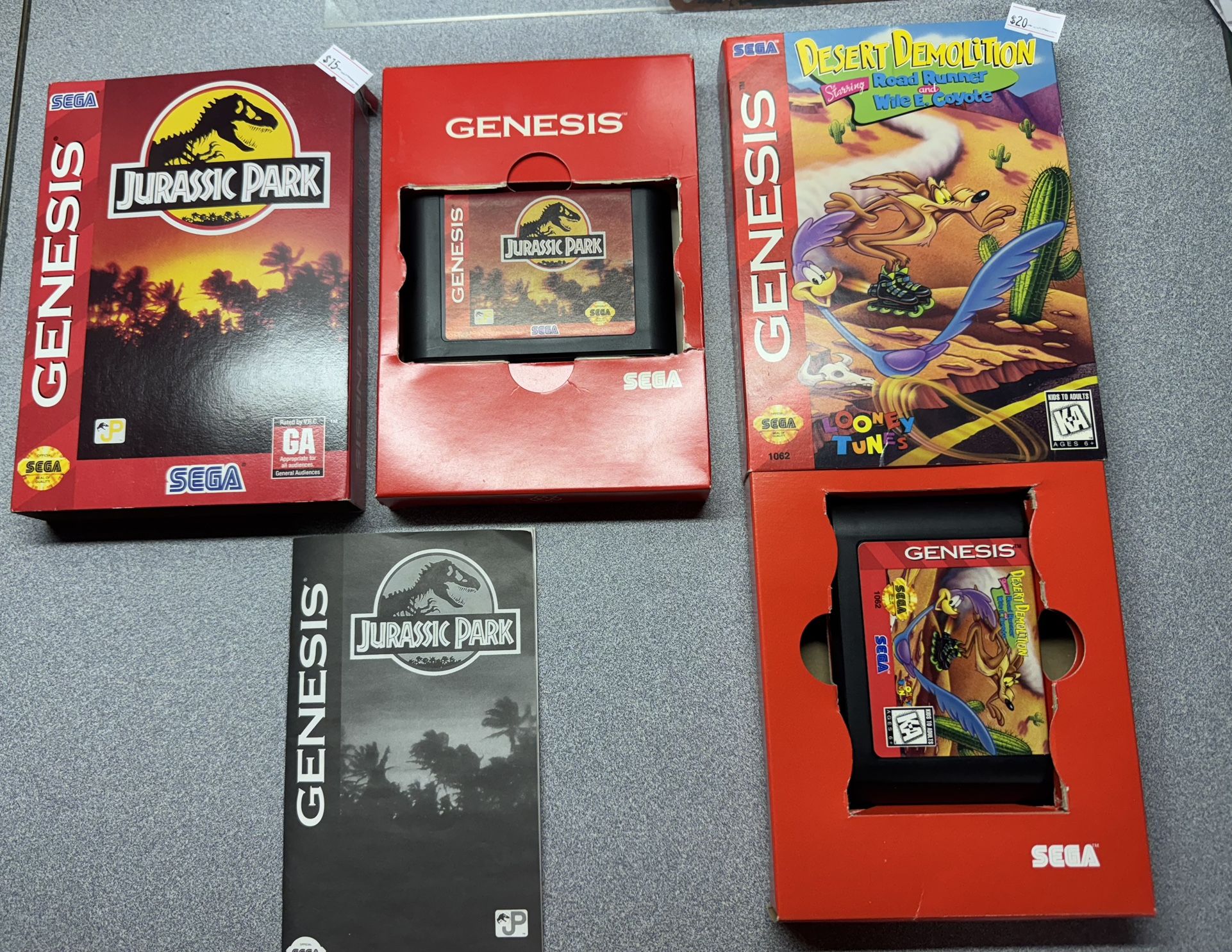 Sega Games In Box