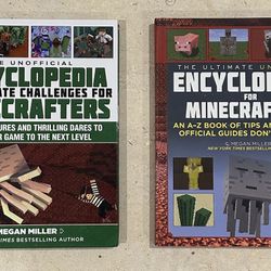 The Ultimate Unofficial Encyclopedias for Minecrafters Megan Miller, Minecraft Book Set