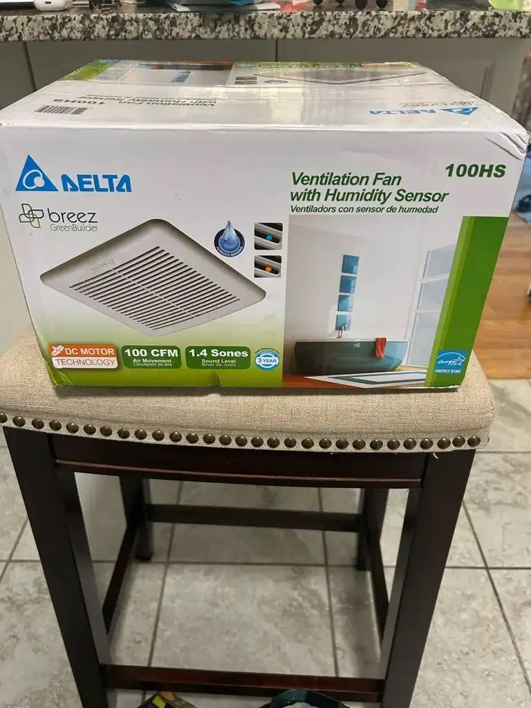 Bathroom fan - brand new in box