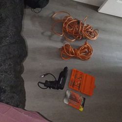 Black And Decker Drill And Drill Bits. 2 Cords Included $25