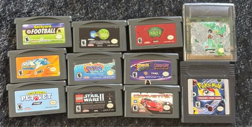 11 Nintendo GameBoy games