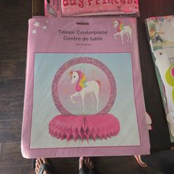 Girls Unicorn Party Decor