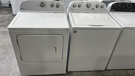 Washer and dryer