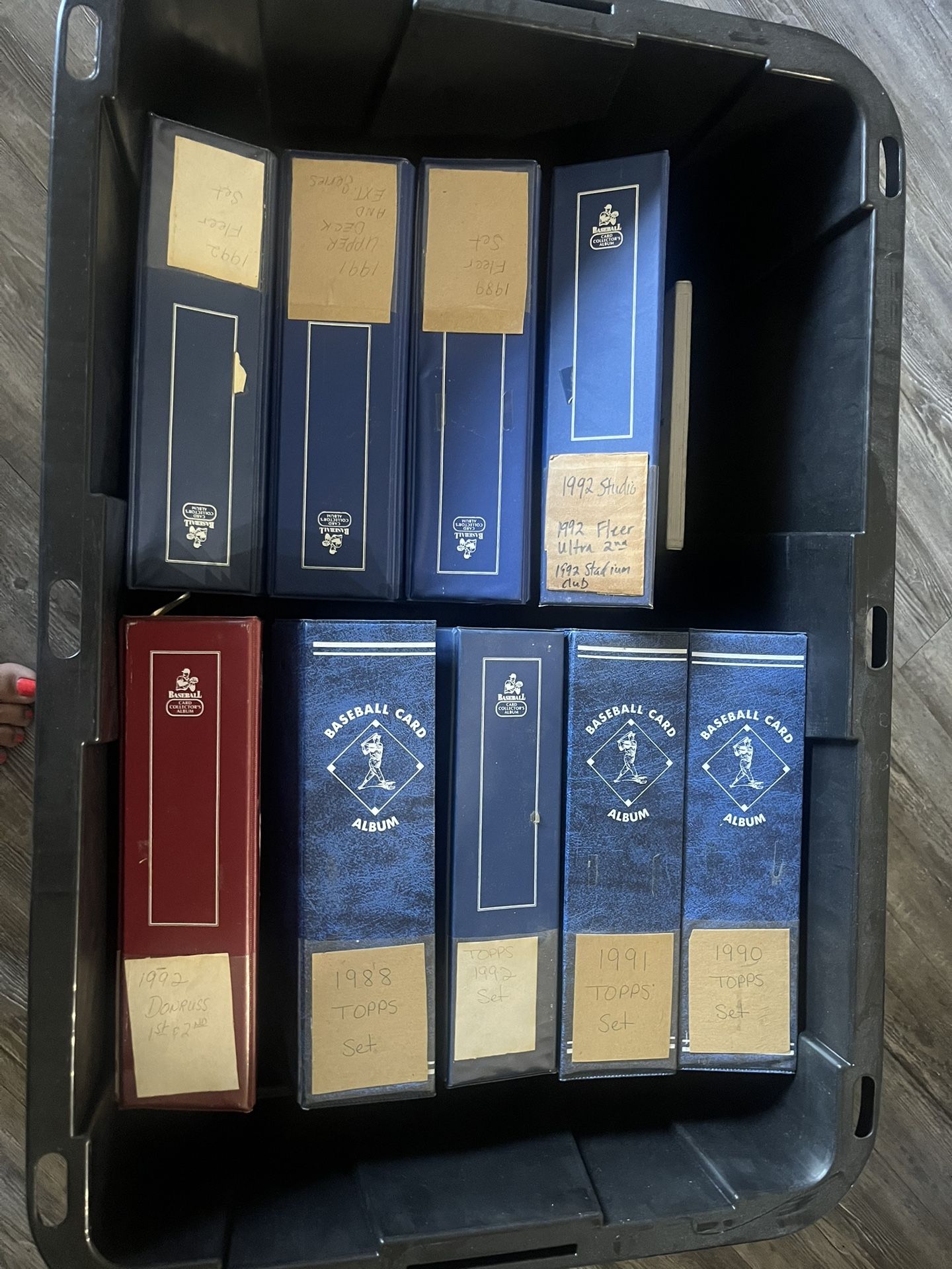 Baseball Cards (whole Bin)