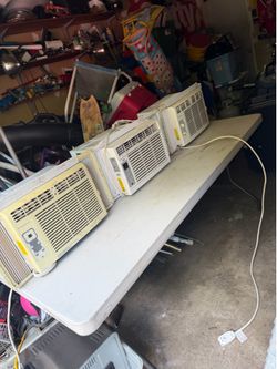 Three air conditioners today Monday