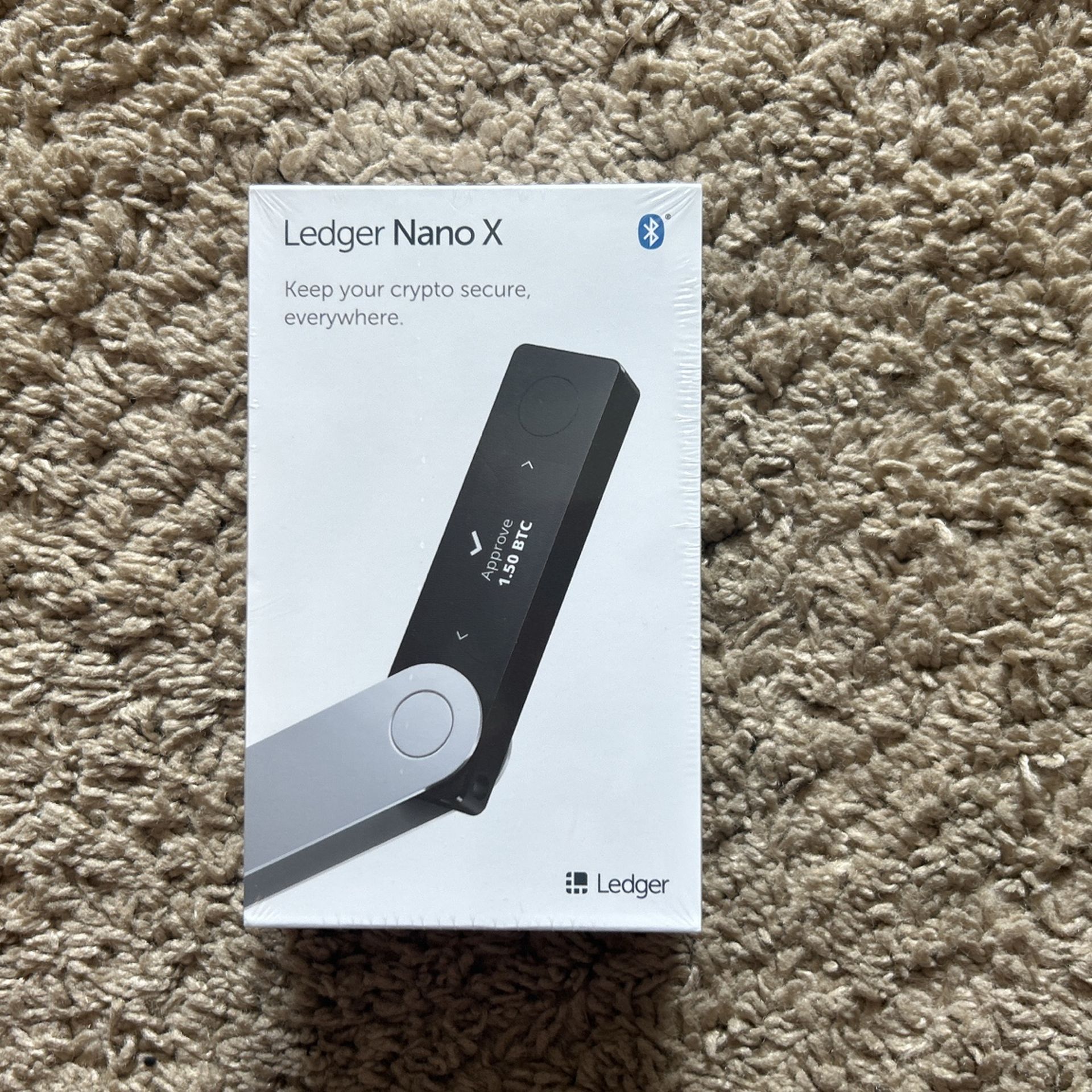 Ledger Nano X cryptocurrency wallet