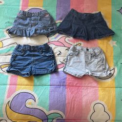 Toddler Skirts And Shorts 