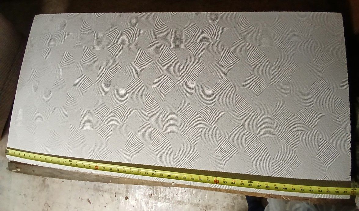 Armstrong Ceilings 2-ft x 4-ft PINEHURST White Mineral fiber Ceiling Tile