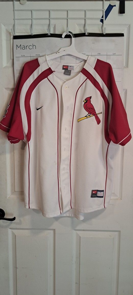 St Louis Cardinals Pujols 5 Baseball Jersey Mens Womens Large