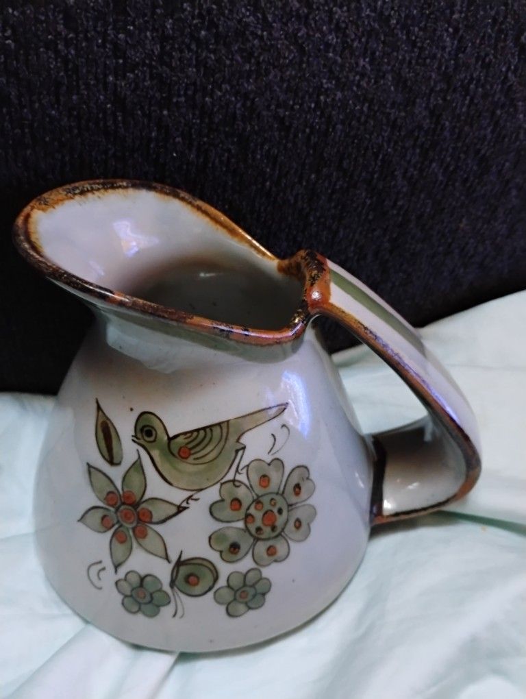  Ken Edwards Tonala Palomar Mexico Pottery Pitcher 