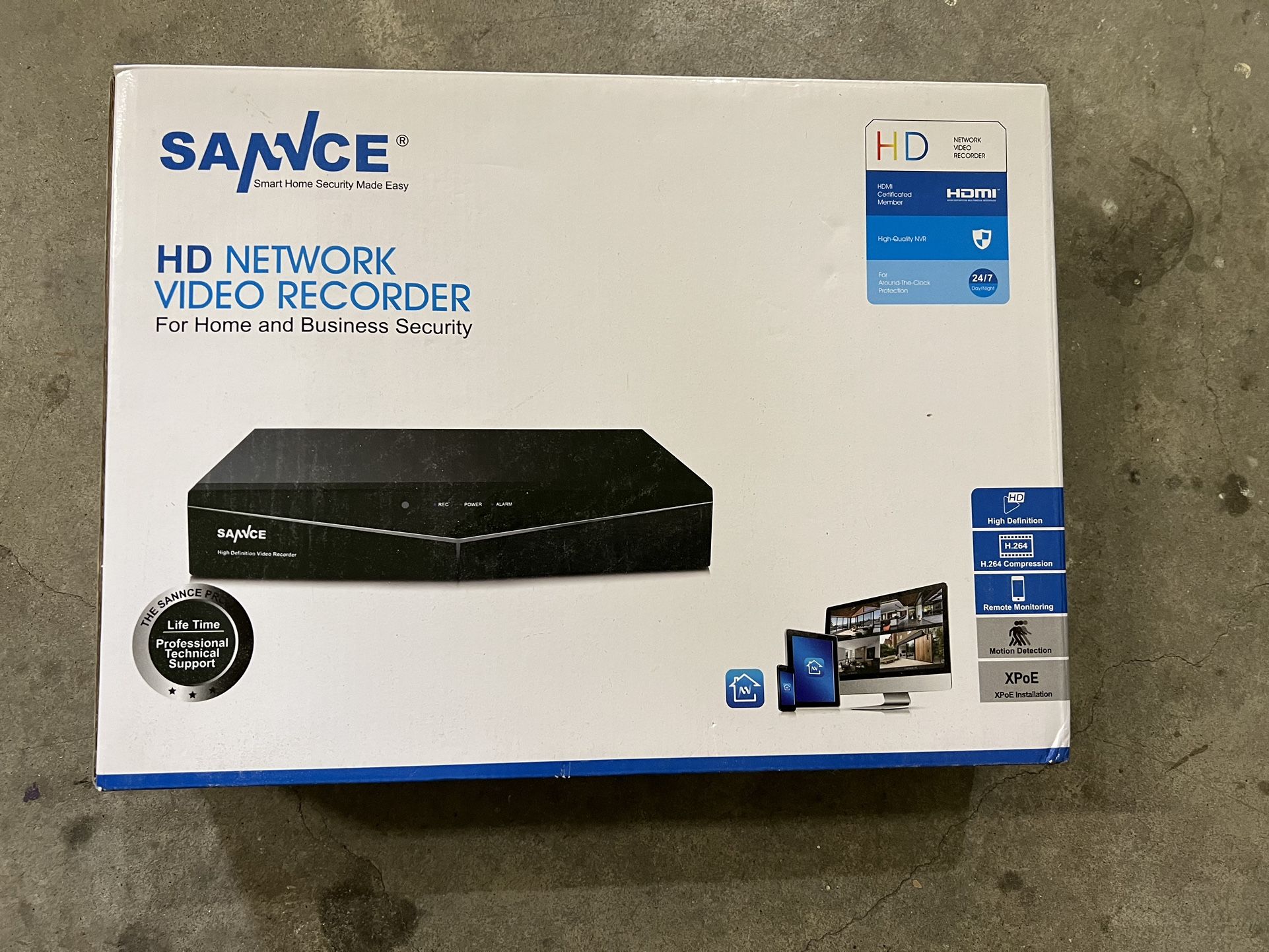 Sannce Network Security video Recorder