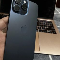 Ip H On E 15proMax 256gb Unlocked BLuE Titanium