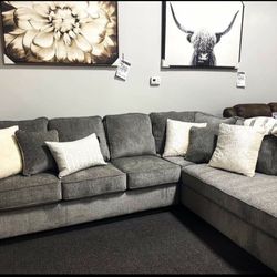 Altari Slate RAF Sectional Ashley / couch / Living room set