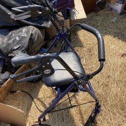 Rolling Walker With Brakes