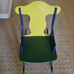 Toddler Puzzle Rocking Chair