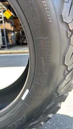 Tires for sale, BFGoodrich