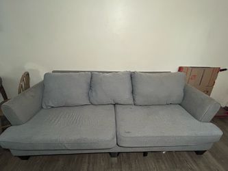 Grey couches