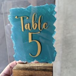 Table Numbers Decorations #1-20