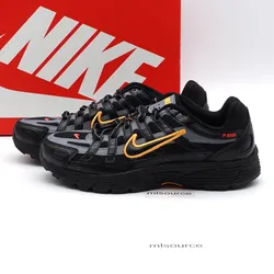 Big Kids' Nike P-6000 (GS) Shoes - Black Laser Orange - size 4.5Y (6 US Women)