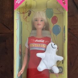 Coca-Cola Party Barbie New In Box