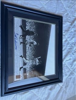 Ted Williams autograph photo