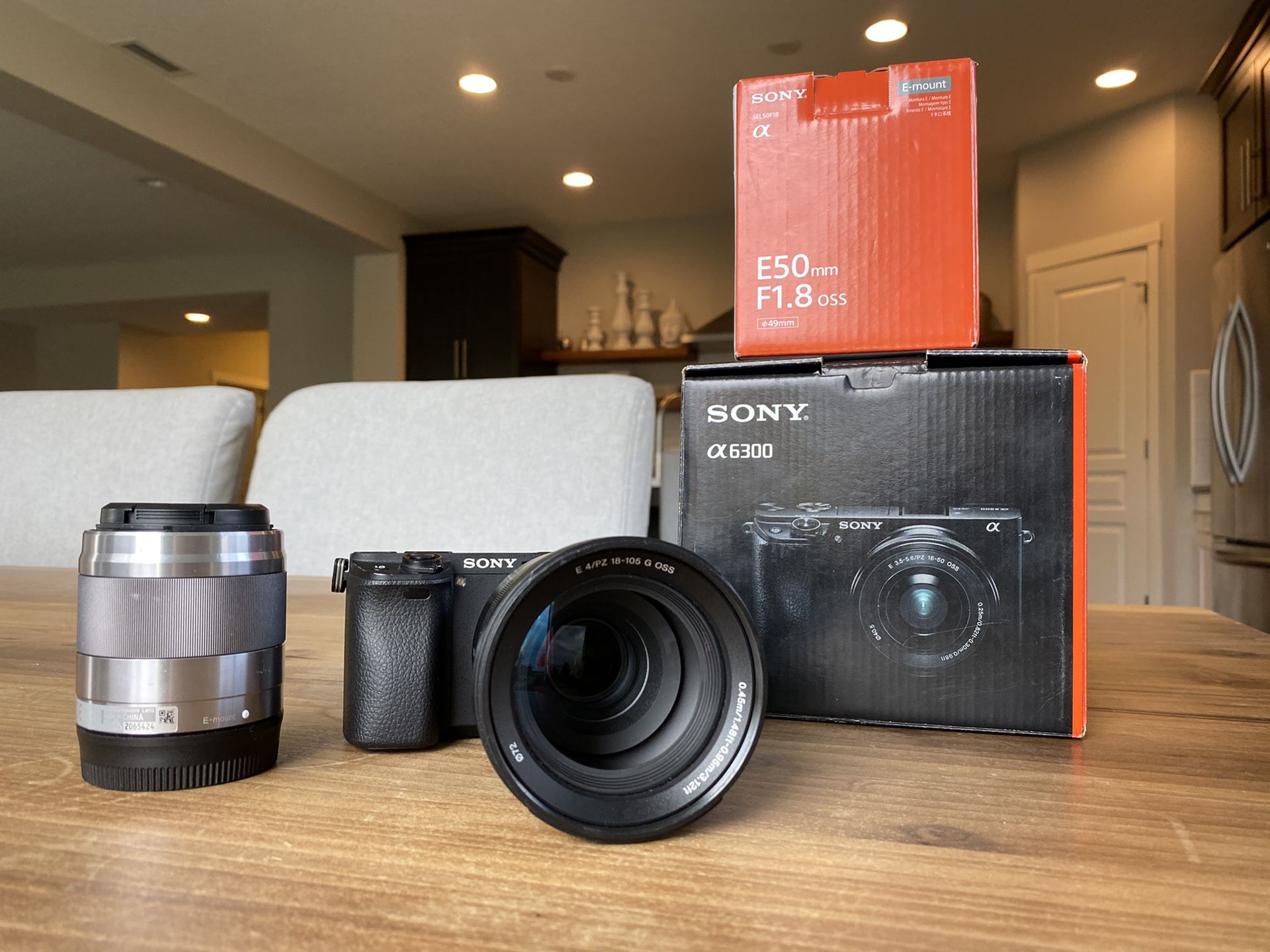 Sony a6300 + Sony 18-105 mm f4 and more