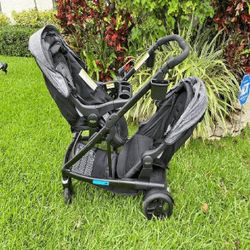 back process Trendsetting Stroller for Kids Secure, Cool, and Ready for Outings