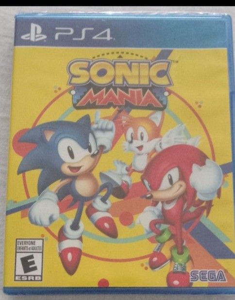 Sonic Mania Ps4 Factory Sealed