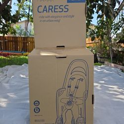 Hamax Caress Rear Child Bike Seat in Grey/Black/White