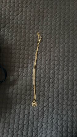 14K gold necklace 8 grams