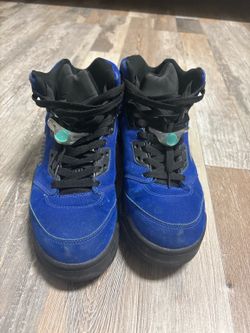 Blue Suede Jordan 5s Size 7– Need Gone ASAP
