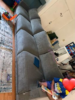 Gray couch