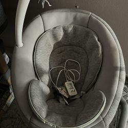 Graco Soothe My Way Baby Swing Removable Rocker Madden Adjustable Speed Multidirectional Seat 5 Point Harness