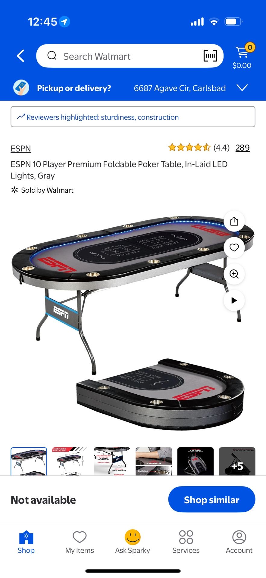 Poker Table