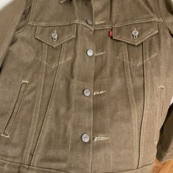  LEVIS TRUCKER 70589  CAMEL COLOR RETRO STYLE  JACKET