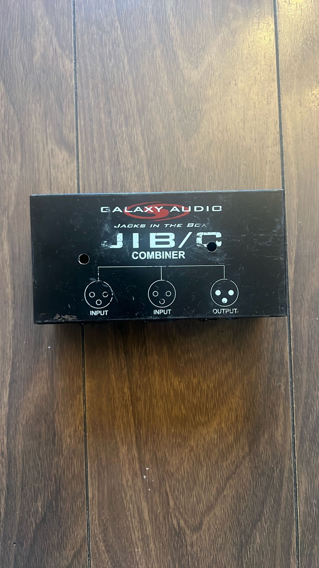 Galaxy Audio JIB/C Jack In The Box One-Channel Input Expander