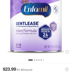6 Enfamil Formula Gentle