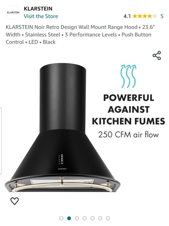 Wall Mount Range Hood(new in box)