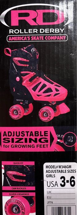 Roller Derby Girls Adjustable Roller Skates