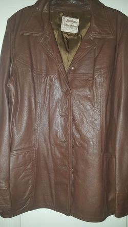 High quality leather jacket