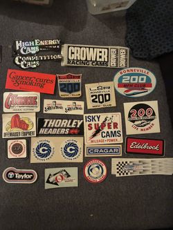 Vintage Automotive Stickers