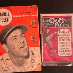 1924 & 1948 Sports Books