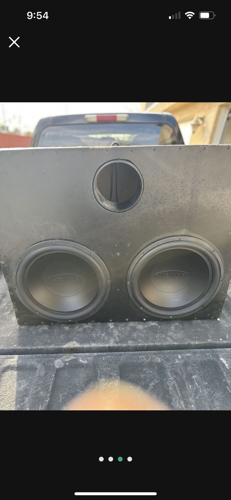 15 Inch Arc Audio Subs In A Custom Box